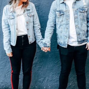 woman man holding hands